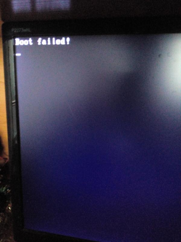 Windows 7 при запуске компьютера пишет boot failed - 1 - 1