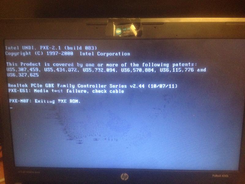 Пытался установить Windows 7 с CD диска, во время установки ноут вырубился, и все слетело - 1