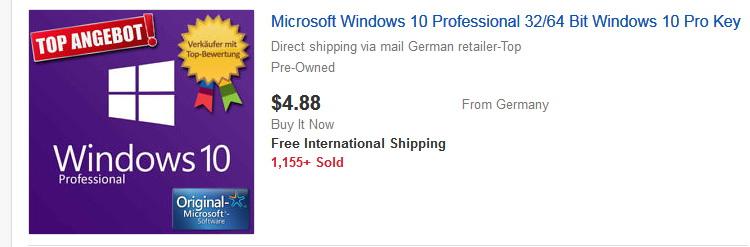Как установить ключ Windows