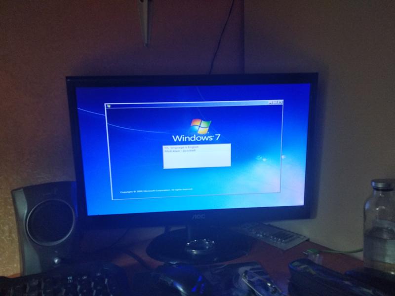 Неполадки при установке Windows 7