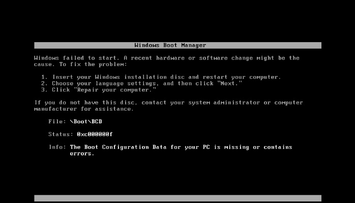 Проблема запуска windows 10 после переноса на ssd