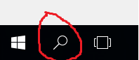 Не работает кнопка поиска на панеле задач, Windows 10