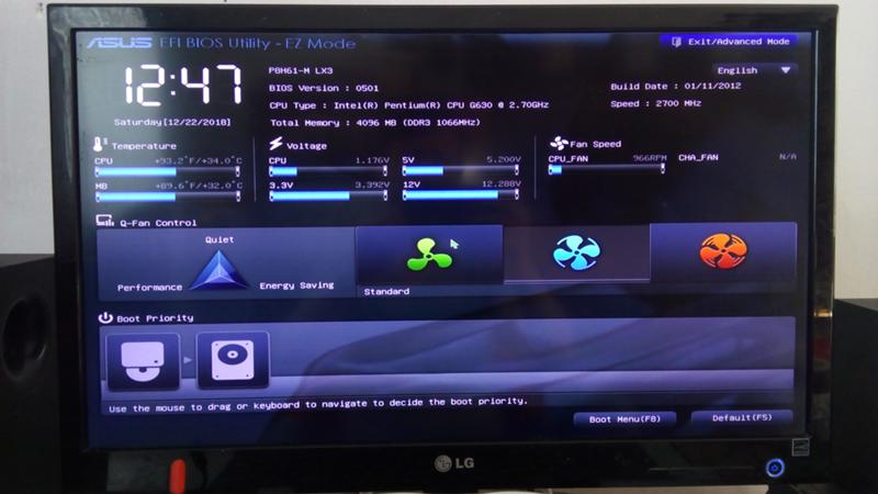 Не могу переустановить Windows через Bios