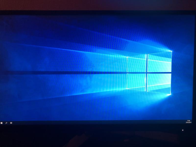 Сбилось изображение на windows 10