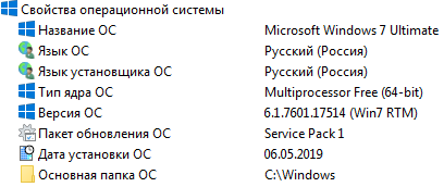 Как узнать свою версию сборку Windows