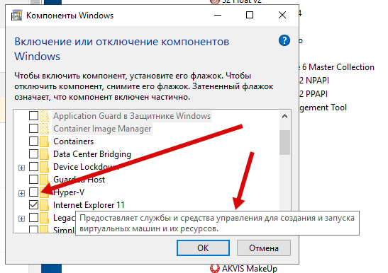 После обновления windows 10 19.03 Не удаётся установить vmware workstation