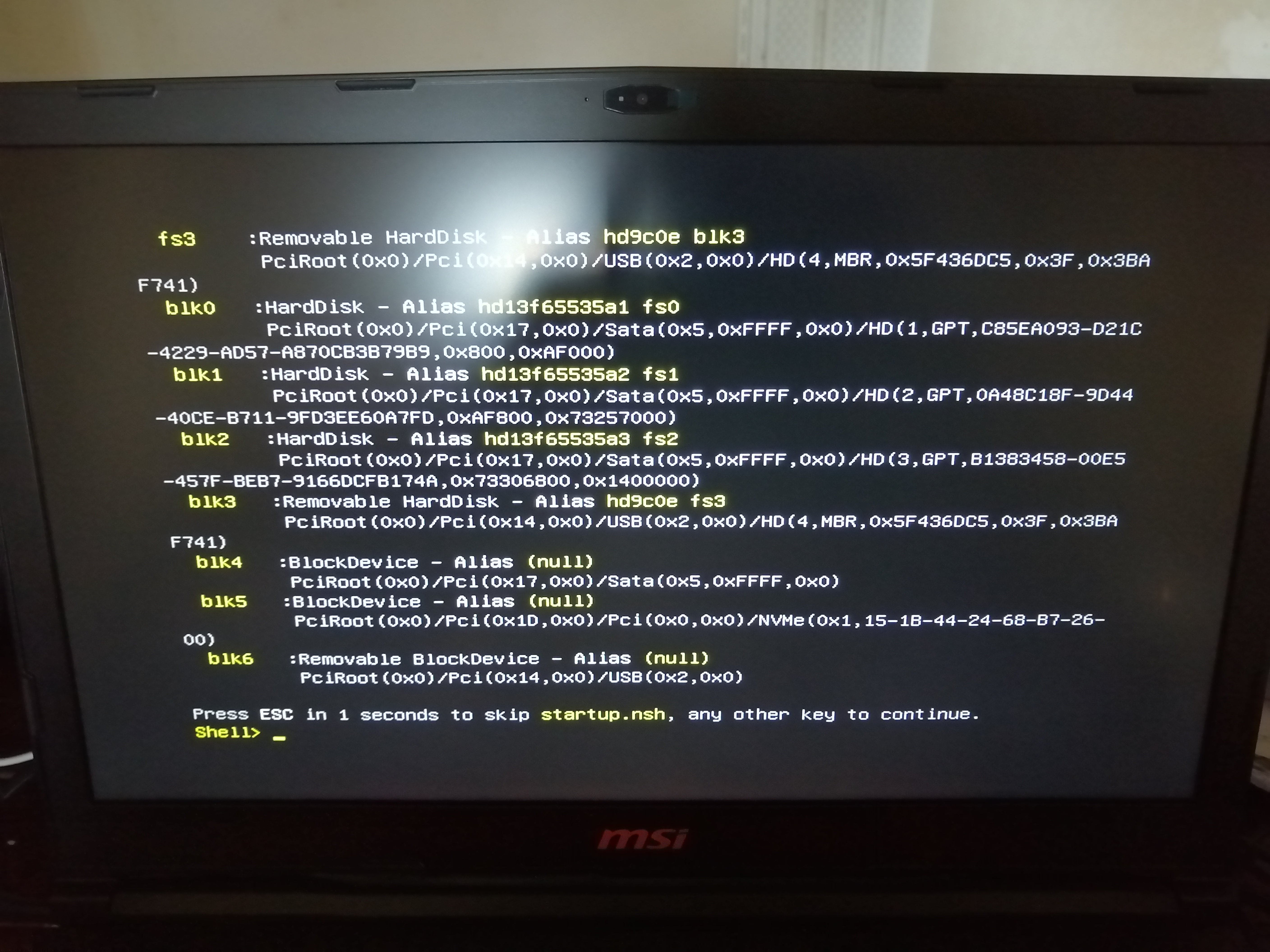 Msi gl73 8rd настройка bios