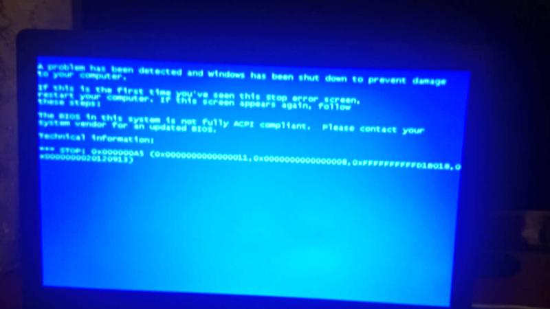 Не удается установить windows 7 на asus x552m