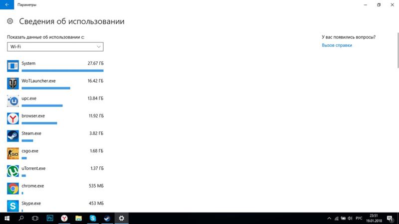 Что делать если Windows 10 Жрет трафик