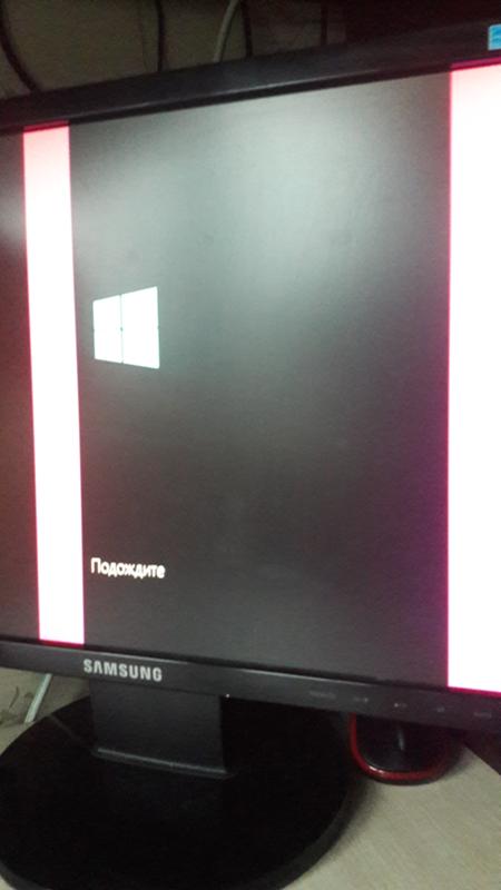 Что делать Я переустановил windows, когда я запускаю комп появляются полоски, пишет не хватает памяти - 1
