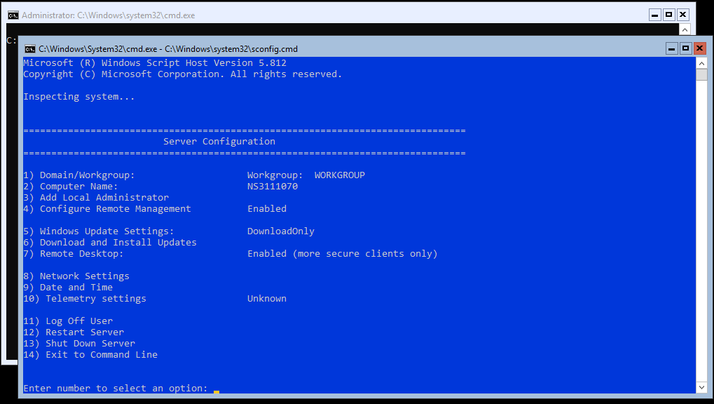 Windows server 2019. Как открыть рабочий стол