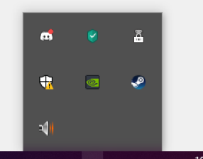 Трей на панели задач в windows 10
