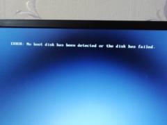 Ошибка после перестановки WINDOWS - 1