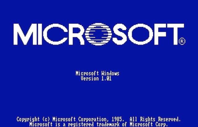 Как выглядел Windows 1.0 Windows 3.0 - 1