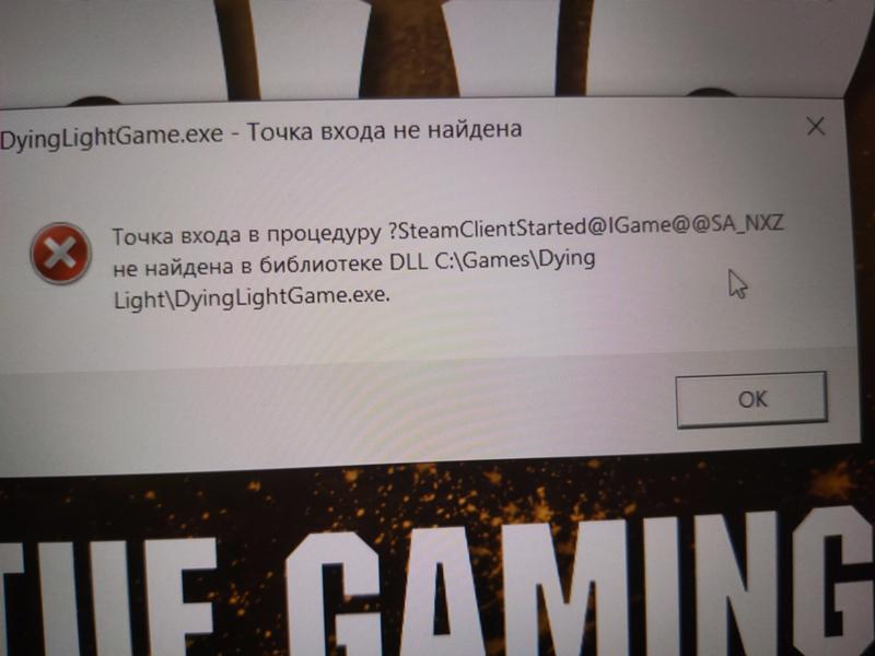 Что делать Игра Dying Light, винда 10