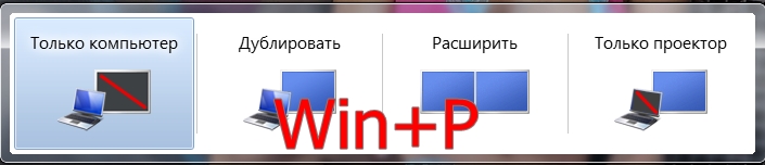 Расширение экрана Win7. При расширении, основным монитором становится который идет через HDMI