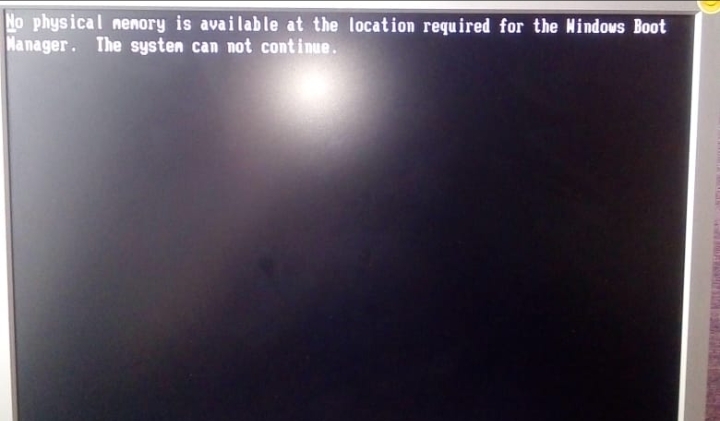 Не могу загрузить Windows