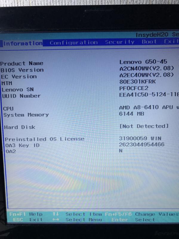 Windows не видит Hard Disk - 1