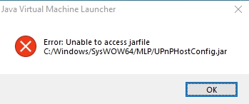 Выскакивает ошибка java virtual machine launcher windows 10 x64