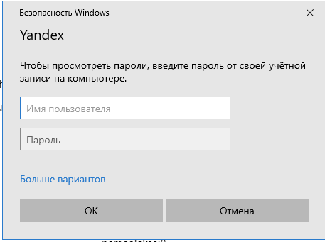 Можно отключить безопасность виндовс, пароли без неё смотреть в яндексе