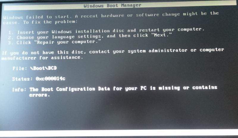 Помогите c установкой windows 7