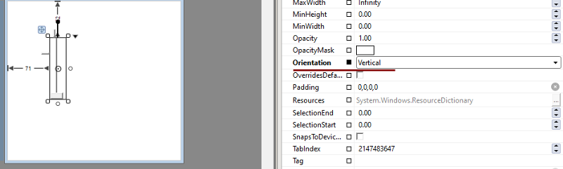 Как повернуть Slider в Windows Forms C