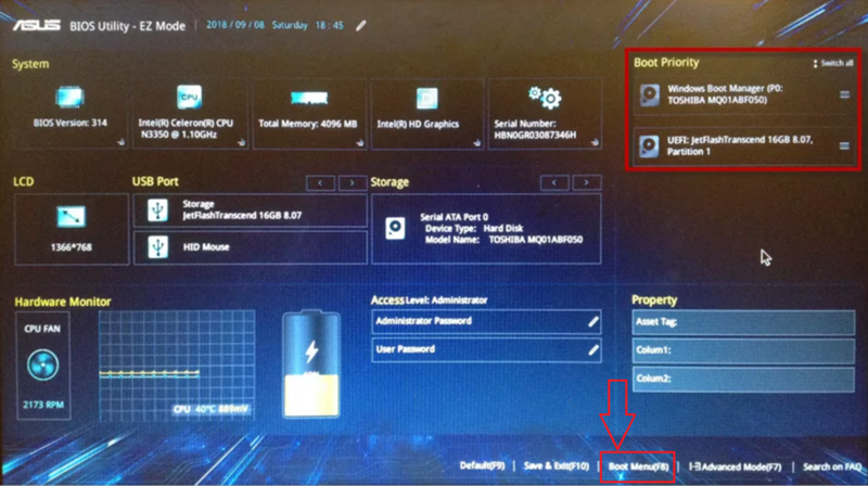 Как убрать secure boot на ноутбуке asus.Стоит windows 10