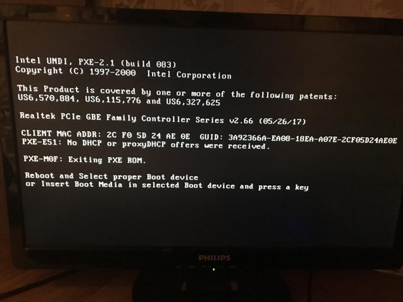 Установка windows и hdd