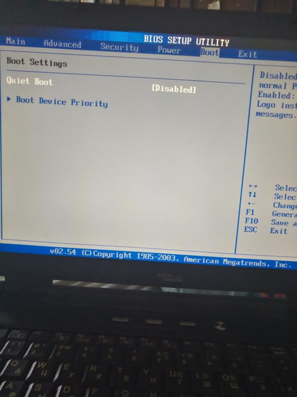 Как установить windows 7 с bios