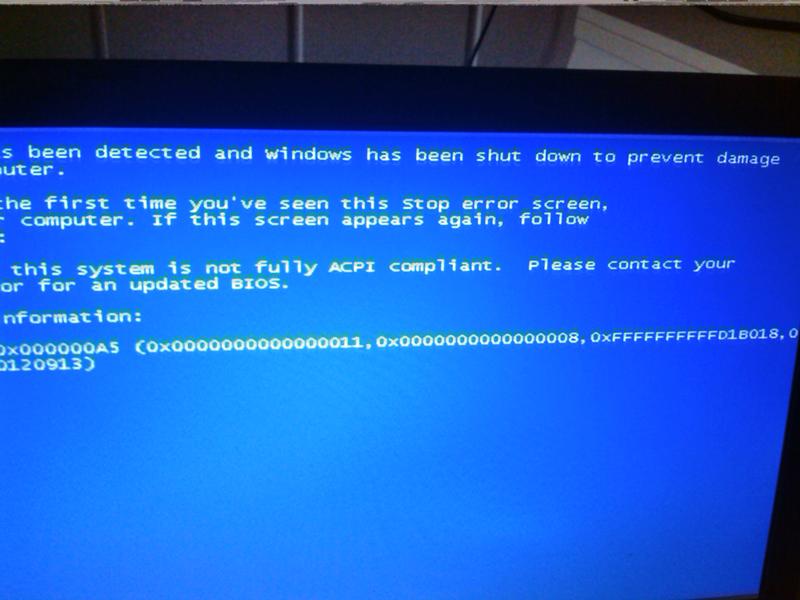 Не могу переустановить windows