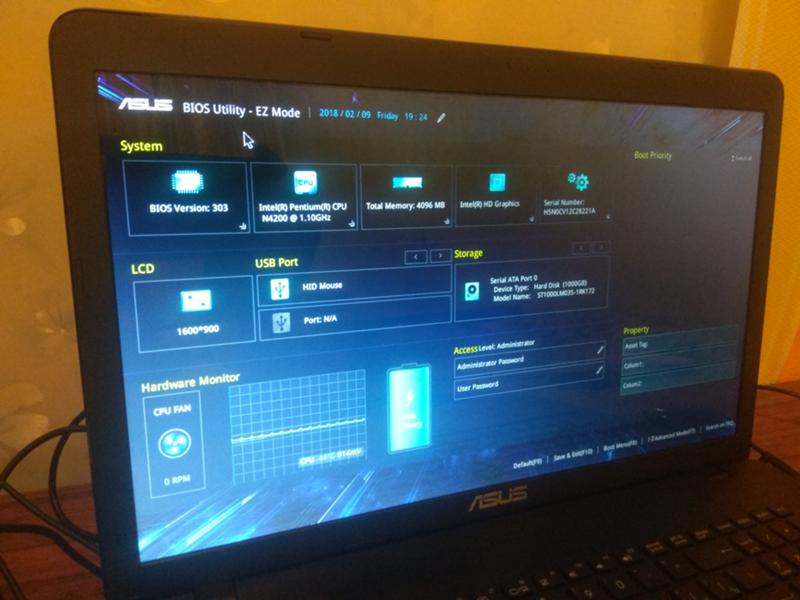 Помогите с установкой Windows