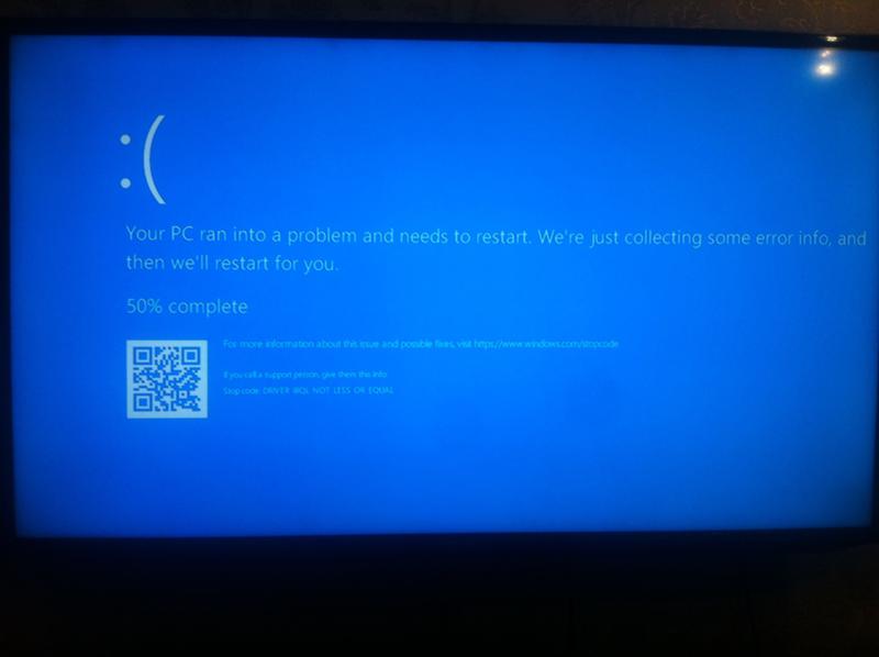 Ошибка при установке Windows: 0x8007025D - 1