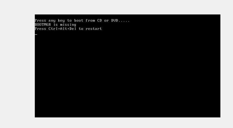 Ошибка при установке Windows на виртуальную машину - 1