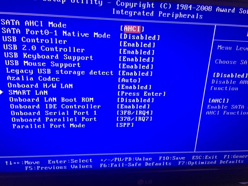 При установке Windows, появляется логотип и черный экран - 1