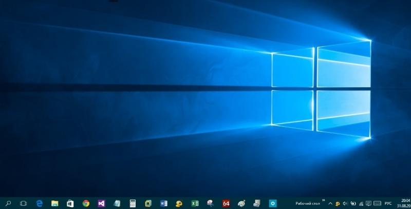 Проблема с рабочим столом windows 10 - 1