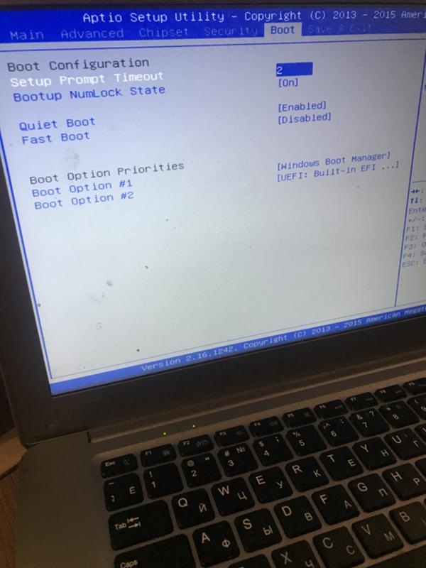 Помогите установить windows 7 - 1