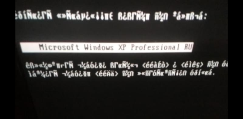 Не могу запуститься в бкезопасном режиме Windows XP professional - 1