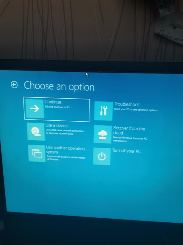 Установил Windows 10 tiny через диск