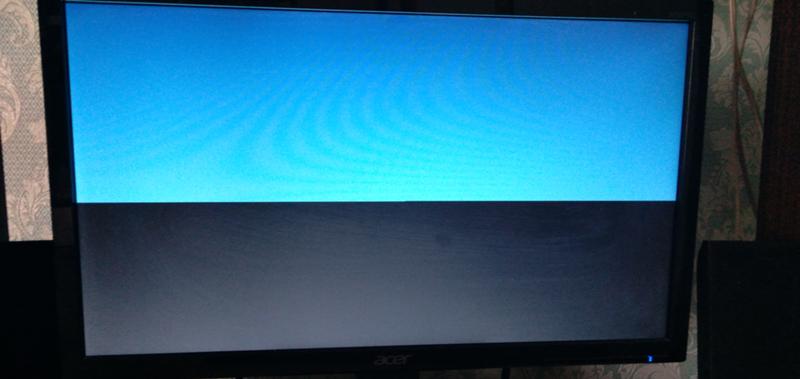Установка Windows 10 синий экран