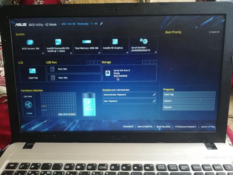 Как установить виндовс 7 64 на асус d540n - 7