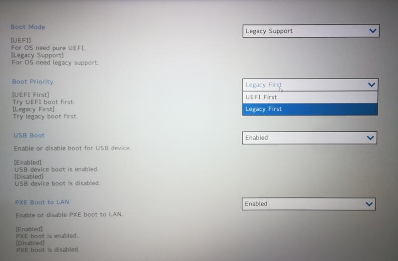Не могу установить windows 7 с флешки на ноутбук lenovo ideapad - 1