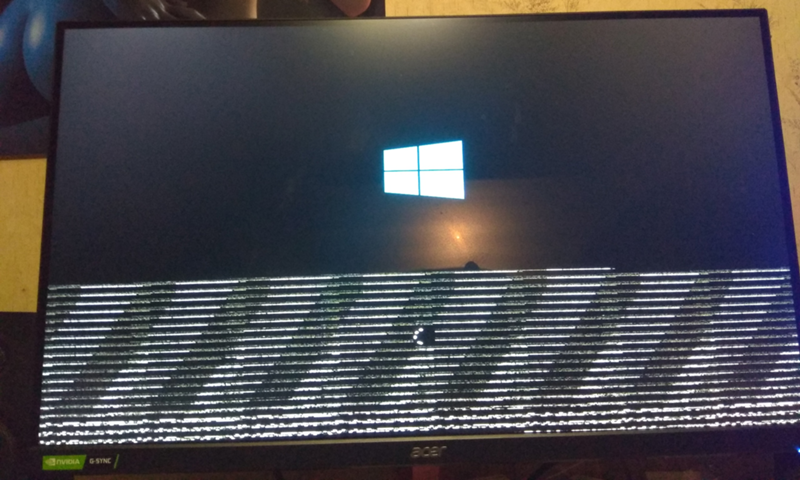 При запуске Windows с установочной флэшки такая картина. Что это может значить