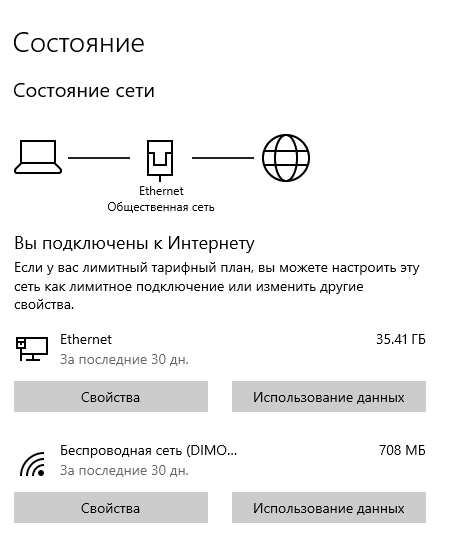 Подключаюсь работаю. Как переключить сеть с общественной на домашнюю Windows 10.