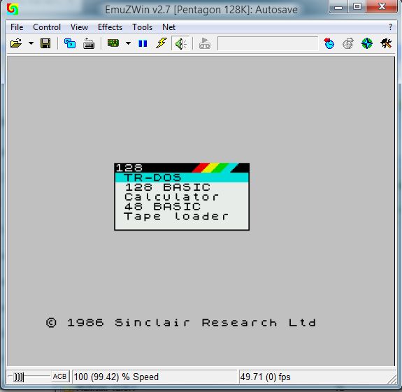 Как можно запустить программу, написанную на машинных кодах в zxspectrum из windows