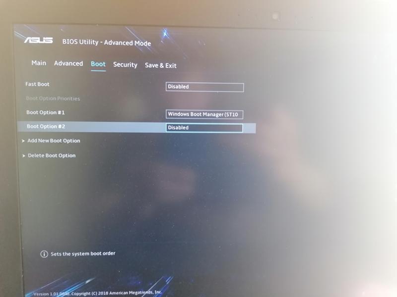 Бесконечный цикл загрузки Windows 10 на ноутбуке asus