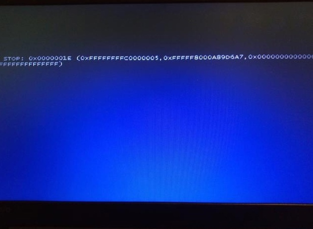 При установке Windows Vista вот такая ошибка