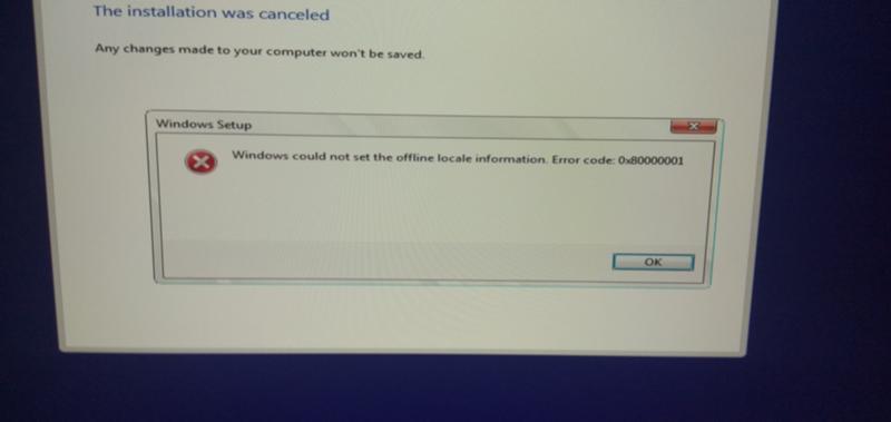 Windows 11 проблема при установке