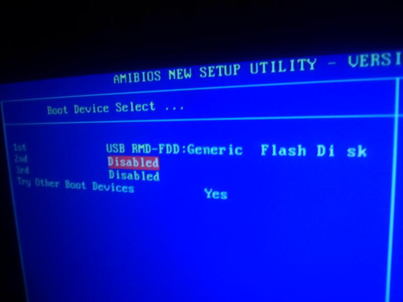 Помощь с загрузкой windows с флэшки - 1