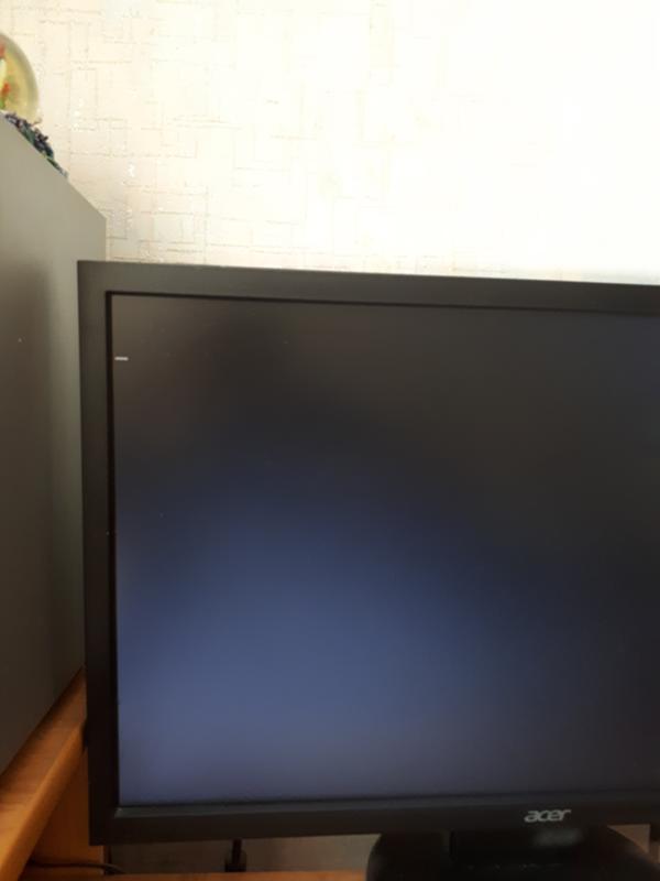 Черный экран при переустановке Windows