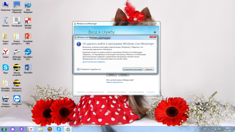 Что делать Установила программу Windows Live, зарегистрировалась, и тут мне вылезает это КАК БЫТЬ СПАСИТЕ